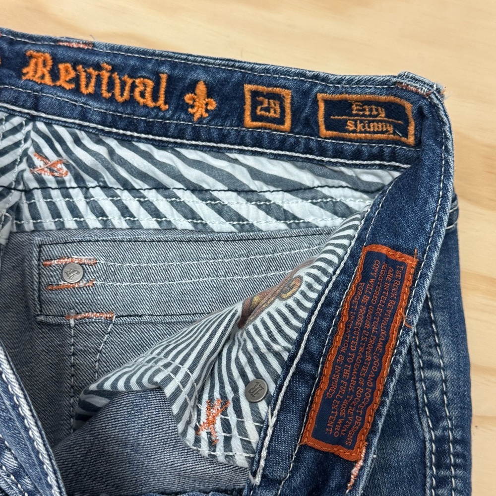 Y2K Rock‎ Revival Women’s Etty Skinny Stretch Jean Etty S12 W28 - Picture 10 of 15